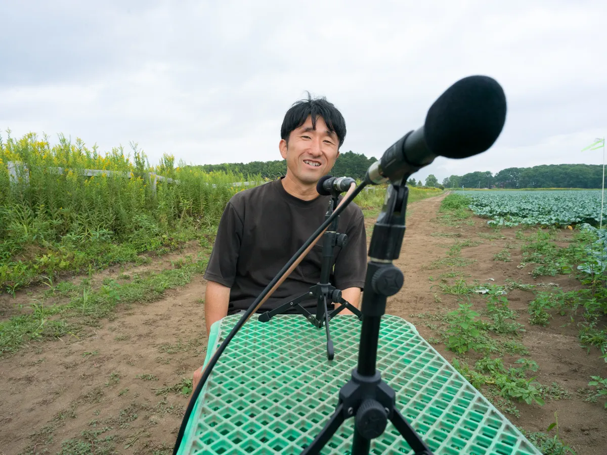 AI農家のとみやすさんとPodcast収録
