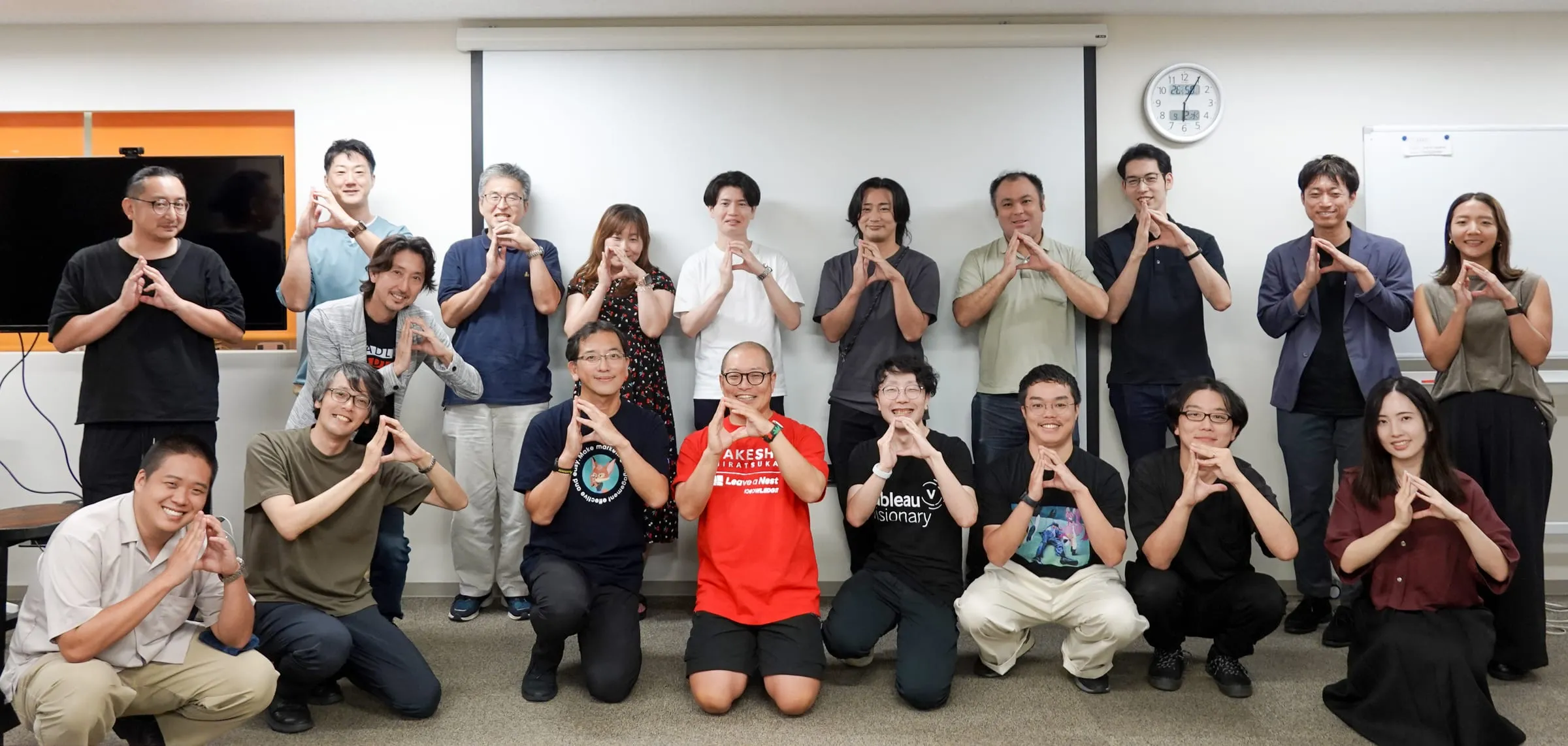 Data 360 AI Lab Launch Meetup 第1回 参加者 集合写真 株式会社リバネス 飯田橋 Salesforce Data 360 ユーザーコミュニティ 発足 d360lab