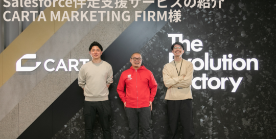 Salesforce伴走支援サービスの紹介 CARTA MARKETING FIRM様